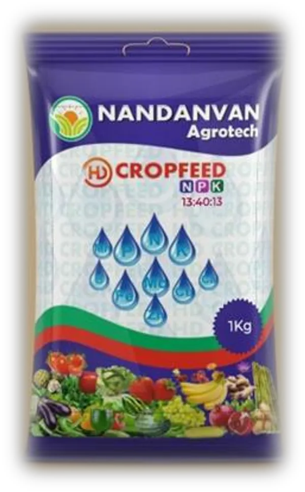 Nandanvan_Agrotech_Hd_Corp_Feed_Npk_13:40:13_Water_Soluble_Fertilizer_1Kg