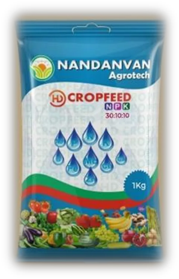 Nandanvan_Agrotech_Corp_Feed_Npk_30:10:10_Water_Soluble_Fertilizer_1Kg