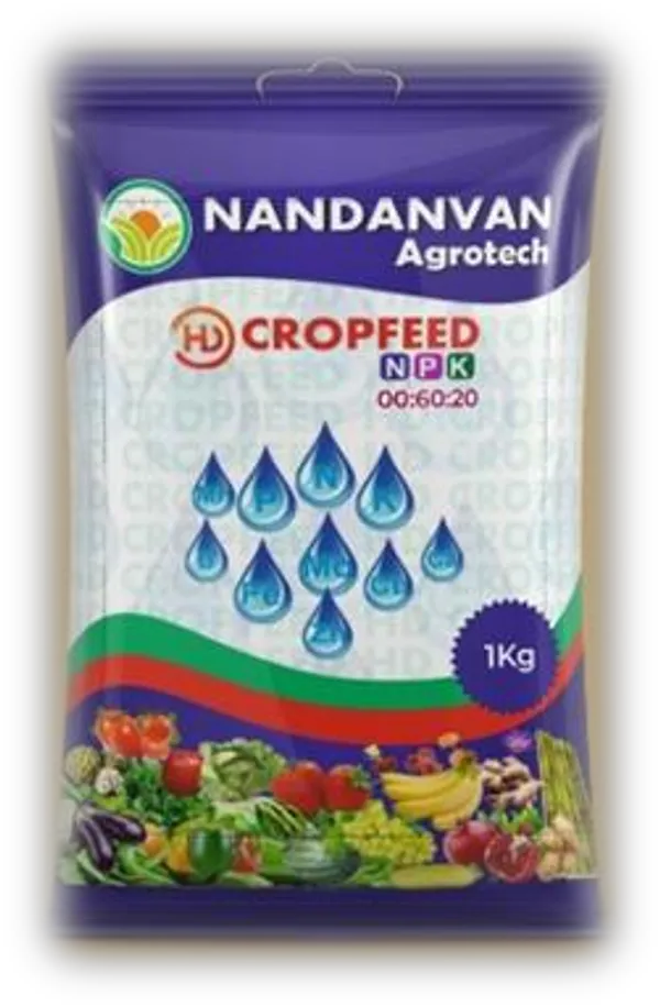 Nandanvan_Agrotech_Hd_Corp_Feed_Npk_00:60:20_Water_Soluble_Fertilizer_1Kg