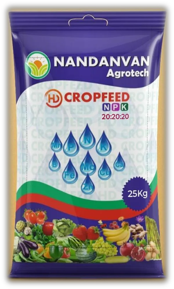 Nandanvan_Agrotech_Hd_Corp_Feed_Npk_20:20:20_Water-Soluble_Fertilizer_25Kg