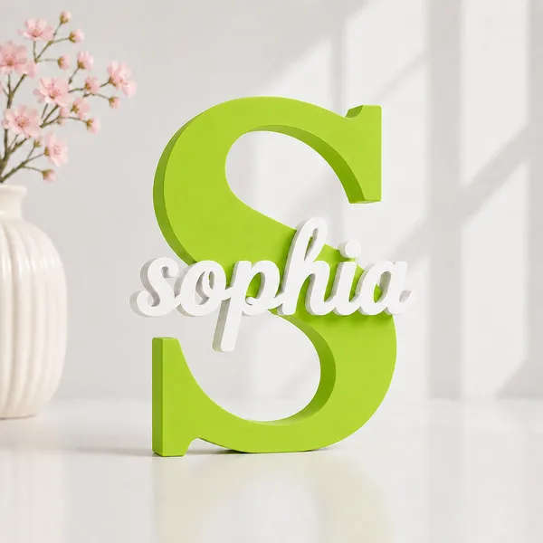 Apple_Green_Modern_Personalized_Name_Letter_Sign