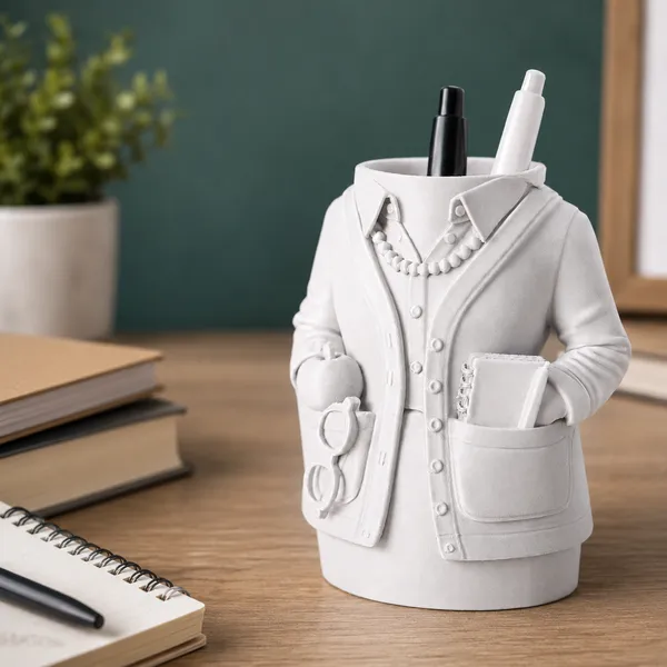 White_Pen_Stand_Teacher