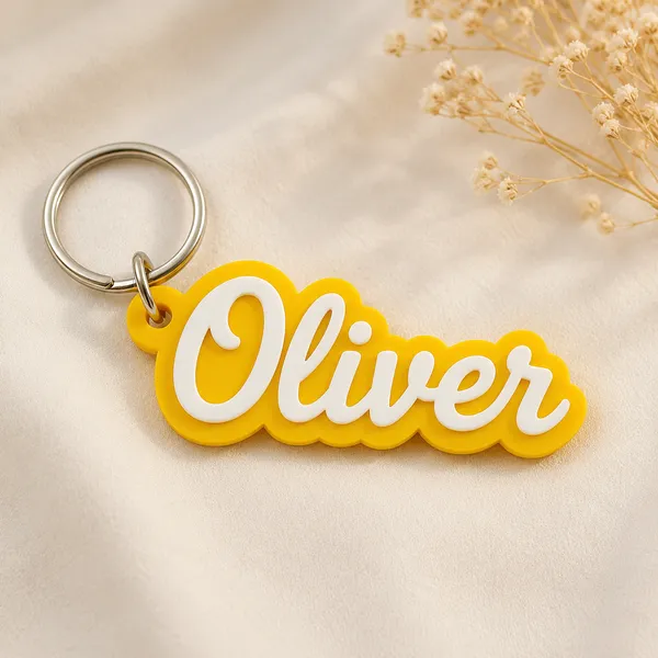 Yellow_Personalized_Name_Keychain