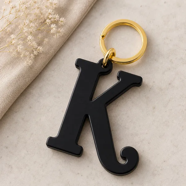 Black_Parametric_Letter_Keychain
