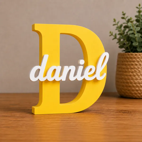Yellow_Modern_Personalized_Name_Letter_Sign