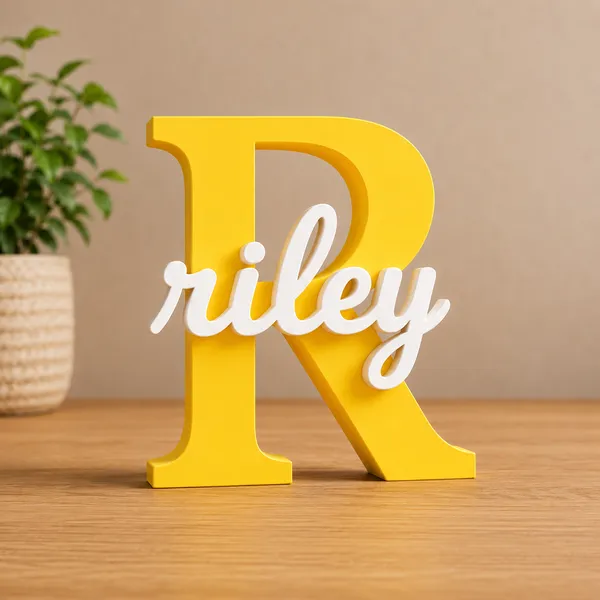 Yellow_Modern_Personalized_Name_Letter_Sign