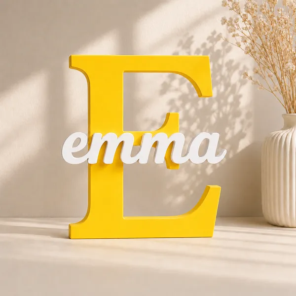 Yellow_Modern_Personalized_Name_Letter_Sign