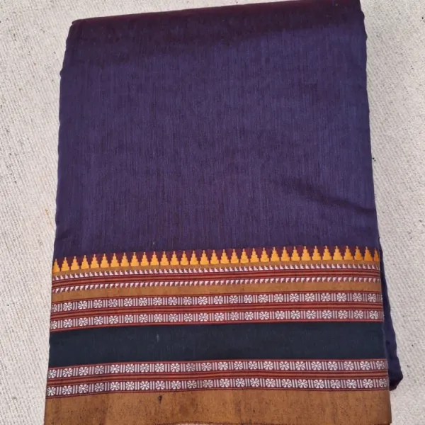 Purple_Puneri_Cotton_Saree_For_Women