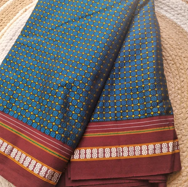 Blue_Khun_Blouse_Unstitched_For_Women		
