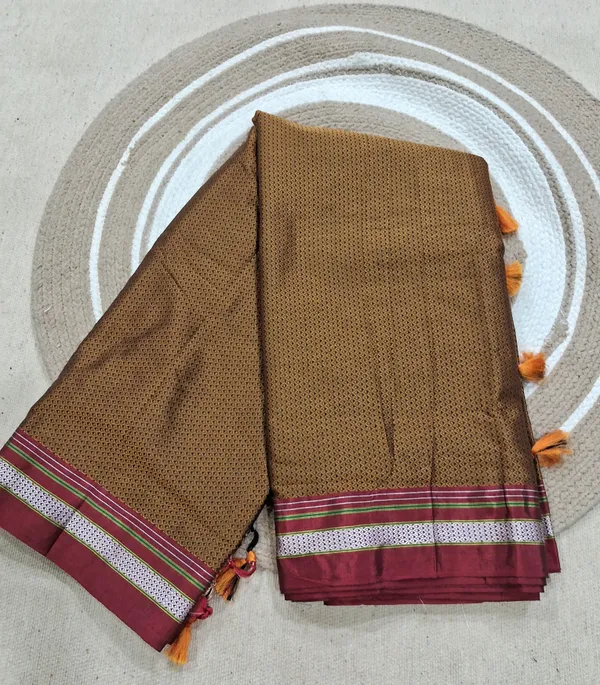 Brown_Khun_Saree_For_Women