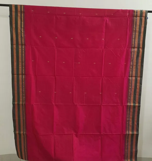 Pink_Narayanpet_Silk_Saree_For_Women