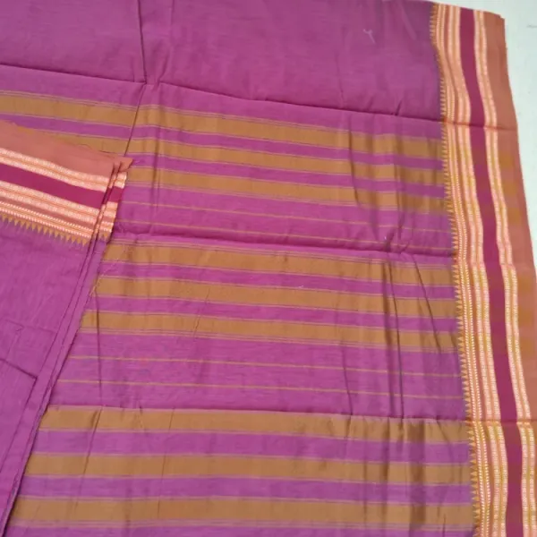Magenta_Pink_Puneri_Cotton_Saree_For_Women