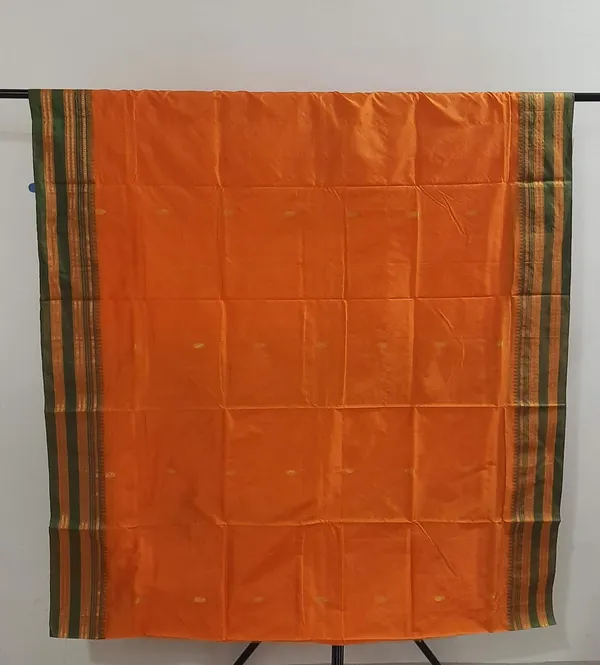 Yellow_Narayanpet_Silk_Saree_For_Women