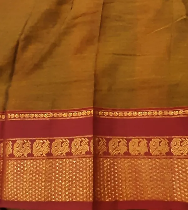 Golden_Yellow_Narayan_Pet_Cotton_Saree_For_Women