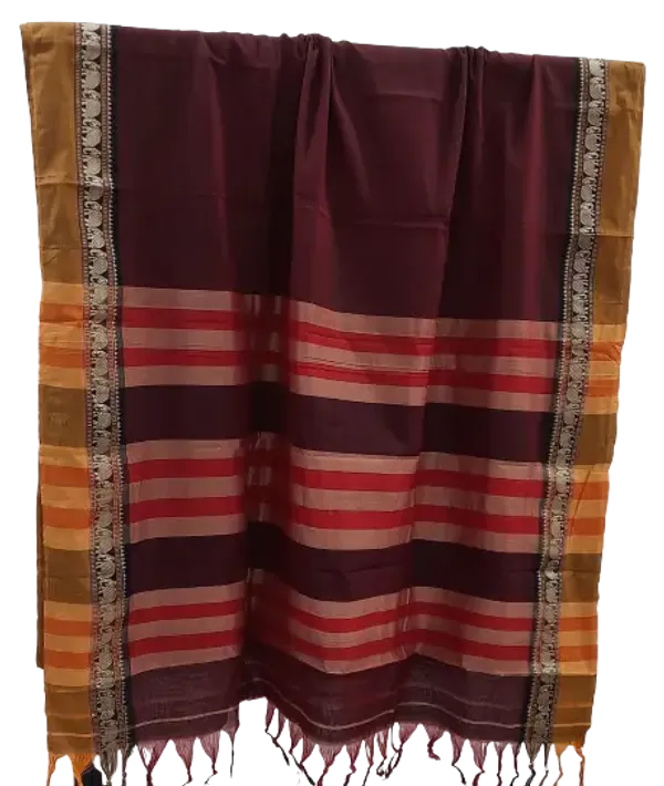 Maroon_Narayan_Pet_Cotton_Saree_For_Women