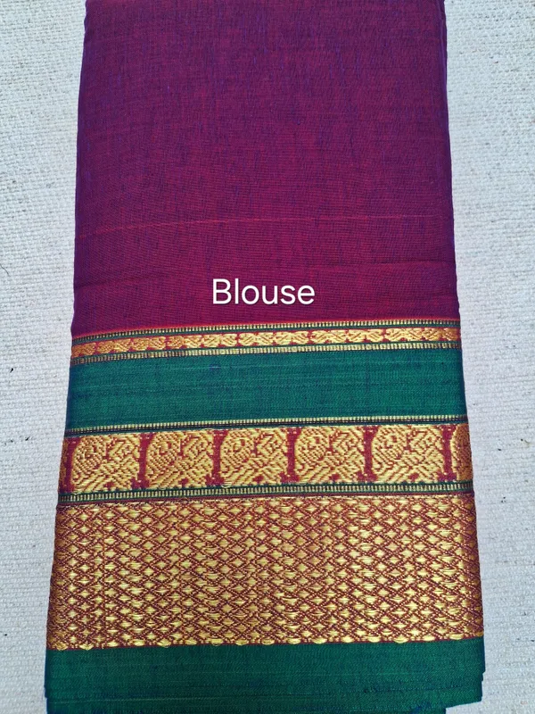 Wine_Pink_Narayan_Pet_Cotton_Saree_For_Women