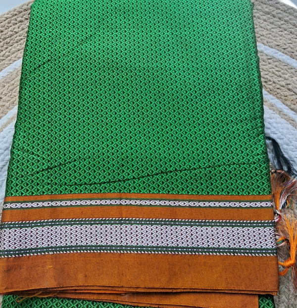 Green_Khun_Saree_For_Women