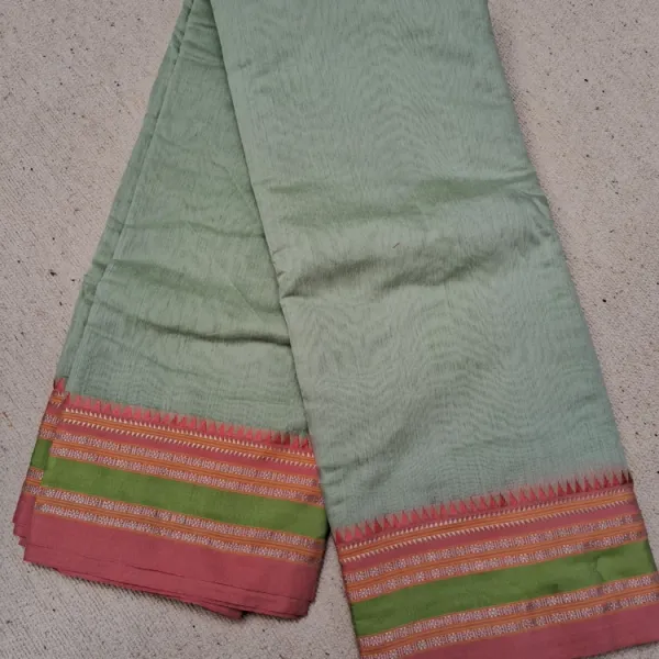 Pista_Green_Puneri_Cotton_Saree_For_Women