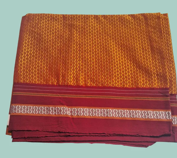 Orange_Khun_Blouse_Unstitched_For_Women