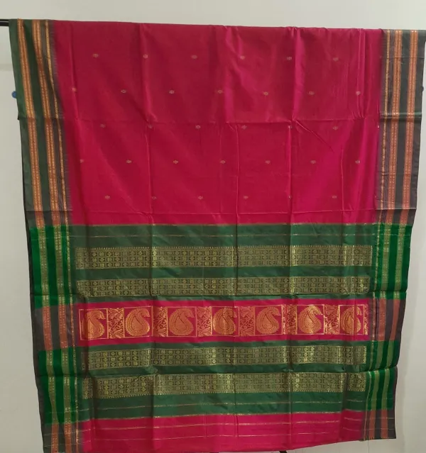 Pink_Narayanpet_Silk_Saree_For_Women