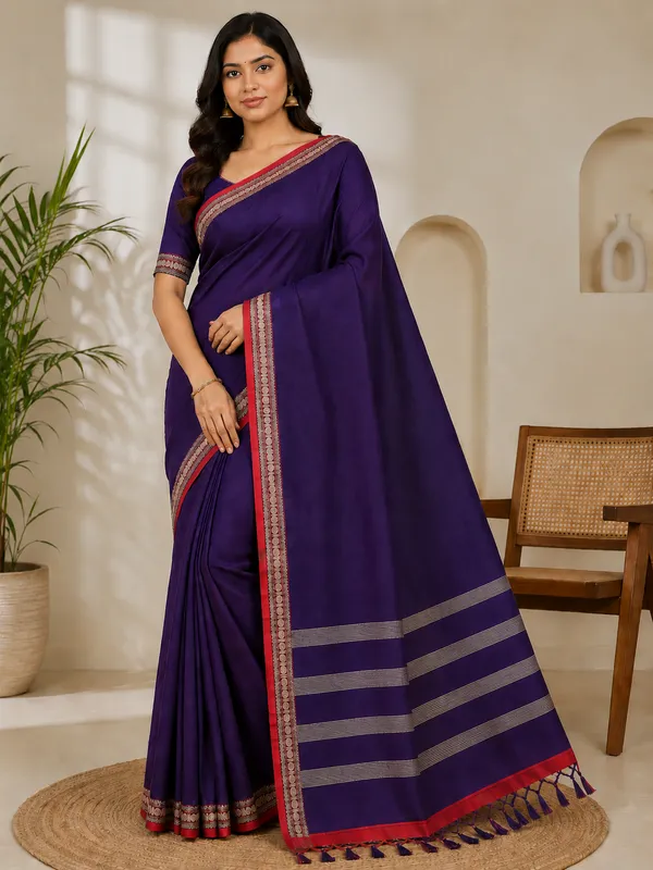 Deep_Violet_Narayan_Pet_Cotton_Saree_For_Women