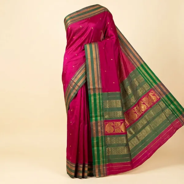 Pink_Narayanpet_Silk_Saree_For_Women