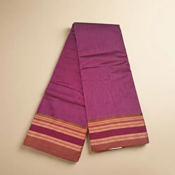 Magenta_Pink_Puneri_Cotton_Saree_For_Women