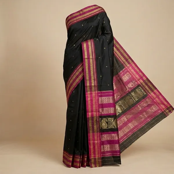 Black_Narayanpet_Silk_Saree_For_Women