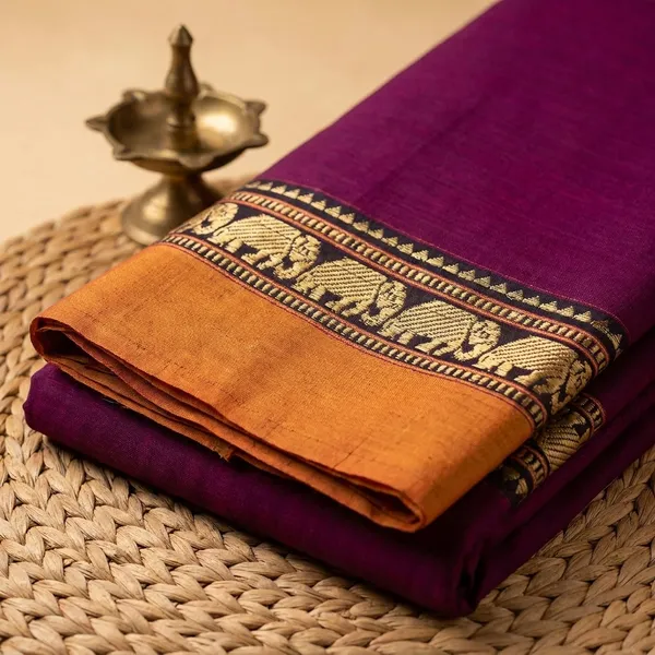 Magenta_Pink_Narayan_Pet_Cotton_Saree_For_Women