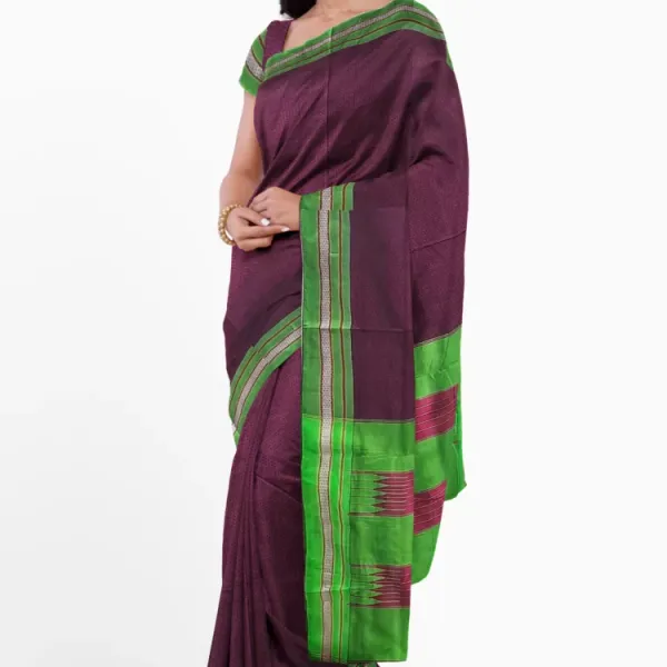 Purple_Traditional_Khun_Saree_For_Women
