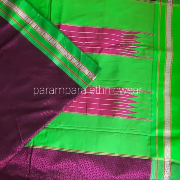 Purple_Traditional_Khun_Saree_For_Women