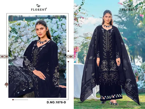 Black_Cambric_Cotton_Suit_Set_For_Women