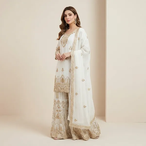 White_Fox_Georgette_Sharara_Suit_For_Women
