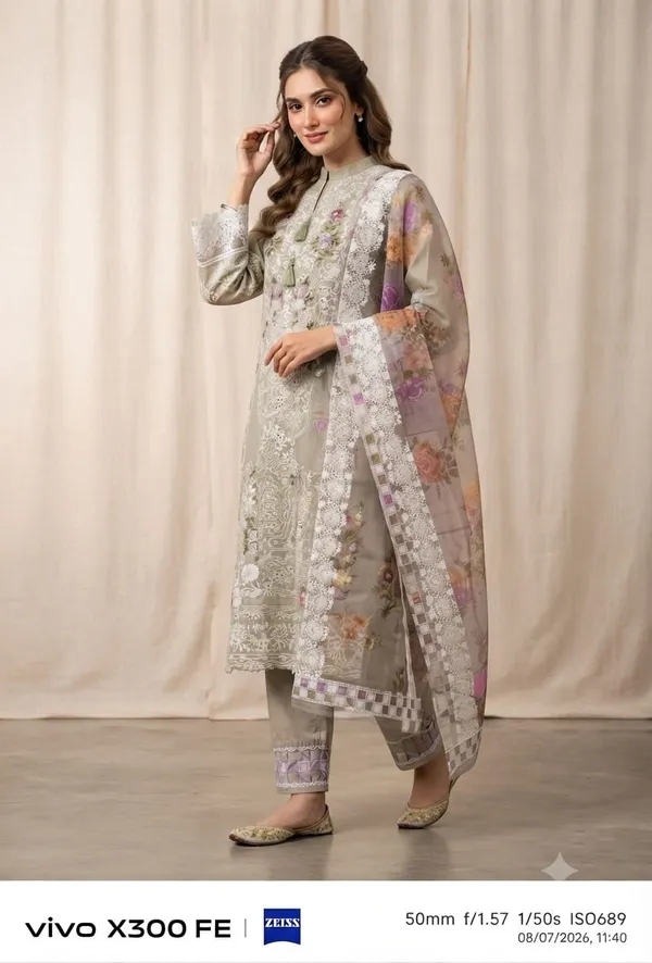 Grey_Pure_Cotton_Straight_Embroidered_Kurta_Set_With_Dupatta_For_Women