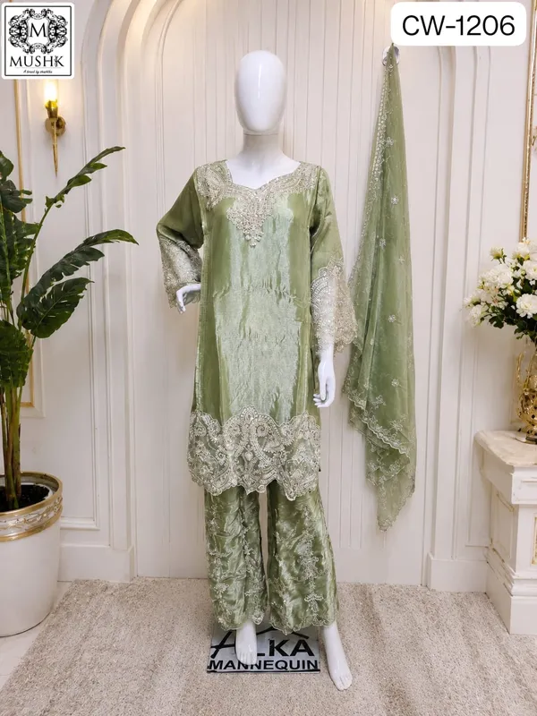 Olive_Green_Embroidered_Straight_Kurta_Set_With_Dupatta_For_Women