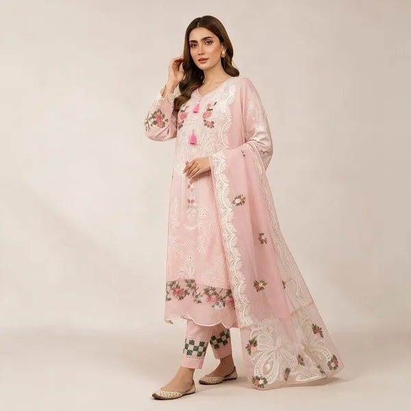 Pink_Pure_Cotton_Embroidered_Kurta_Set_For_Women
