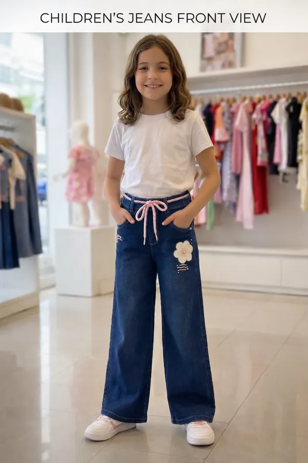 BloomFit_Wide‑Leg_Stretch_Jeans