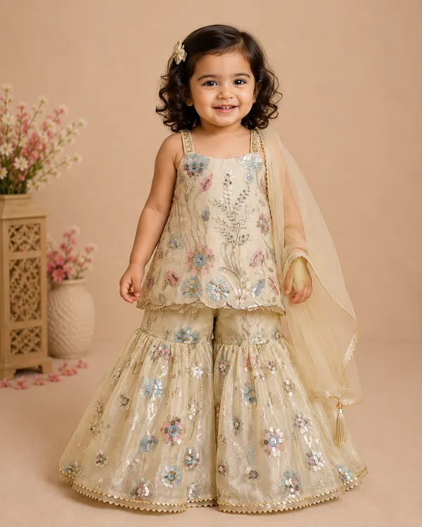 Ivory_Bloom_Silk_Sharara_Set