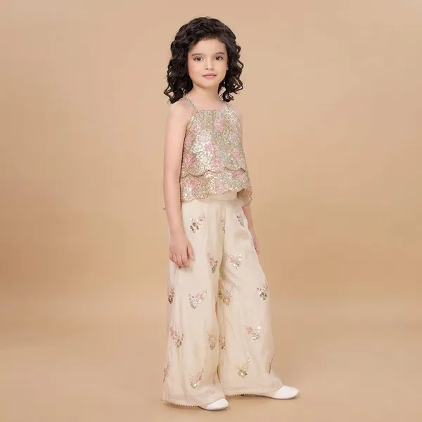 Gold_Embellished_Top_Palazzo_Set_Girls