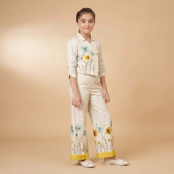 Cream_Floral_Embroidered_Top_Palazzo_Set_Girls