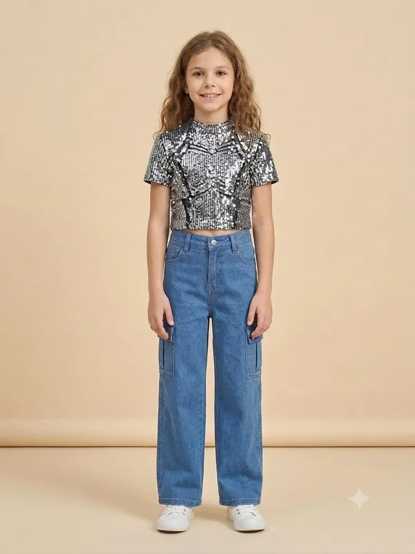 Urban_Edge_Girls'_Stretch_Denim_Cargo_Jeans