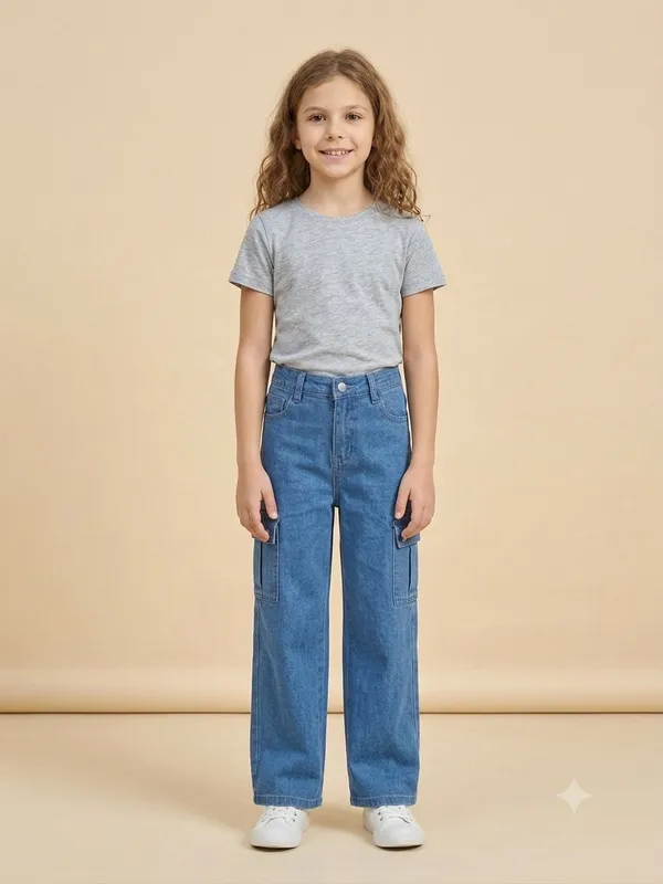 Urban_Edge_Girls'_Stretch_Denim_Cargo_Jeans