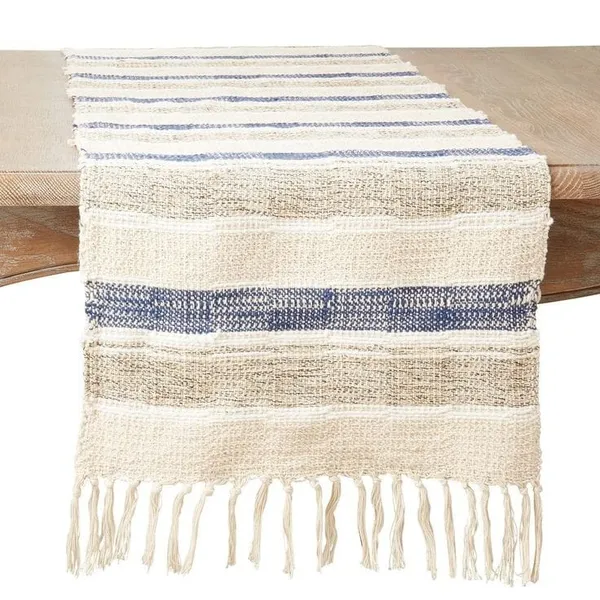 Blue_And_Beige_Premium_Cotton_Handwoven_Table_Runner_For_Home_Decor