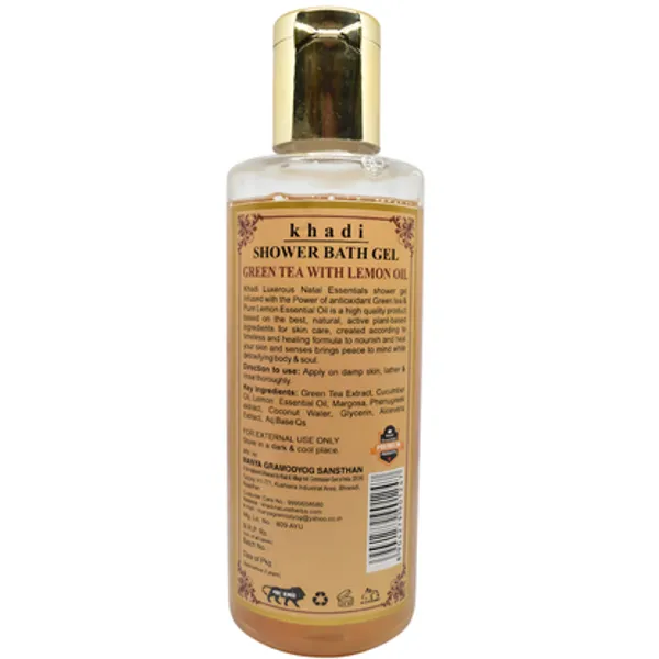 Ayurvedic_Shower_Bath_Gel_Green_Tea_With_Lemon_Oil