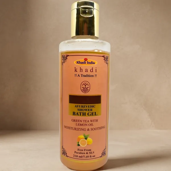 Ayurvedic_Shower_Bath_Gel_Green_Tea_With_Lemon_Oil