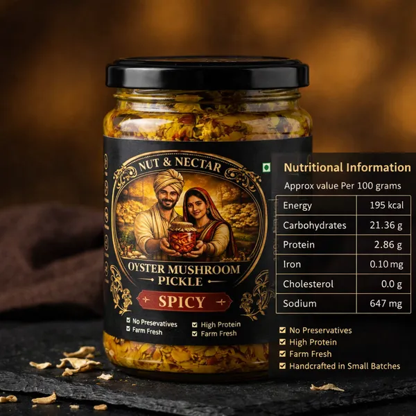 Spicy_Oyster_Mushroom_Pickle_300G
