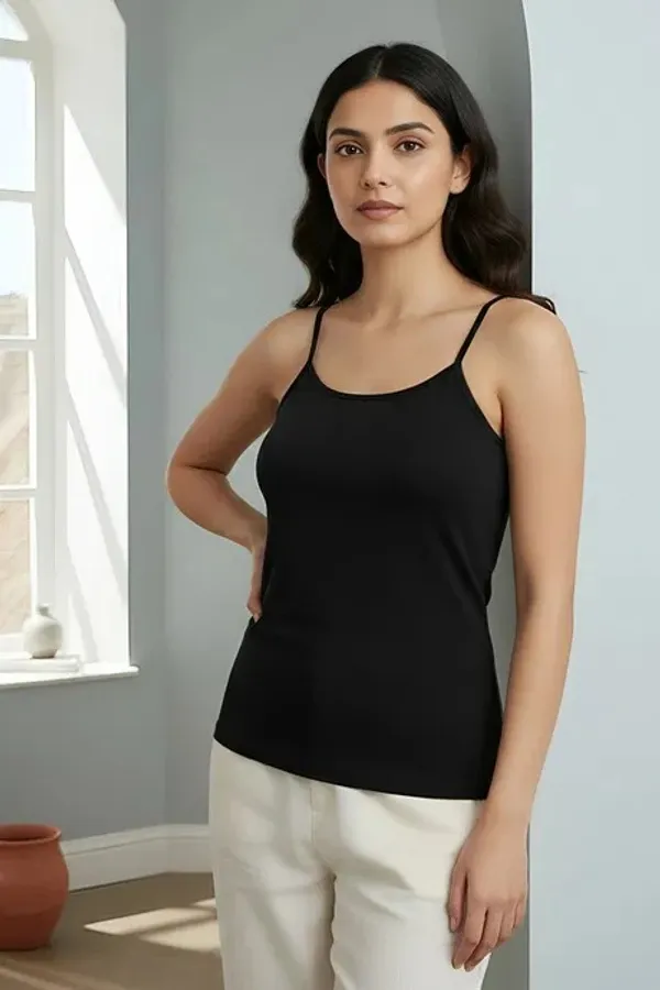 Black_Cotton_Camisole_For_Women