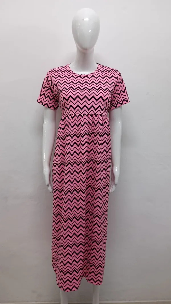 Multicolor_Cotton_Long_Gown_For_Women