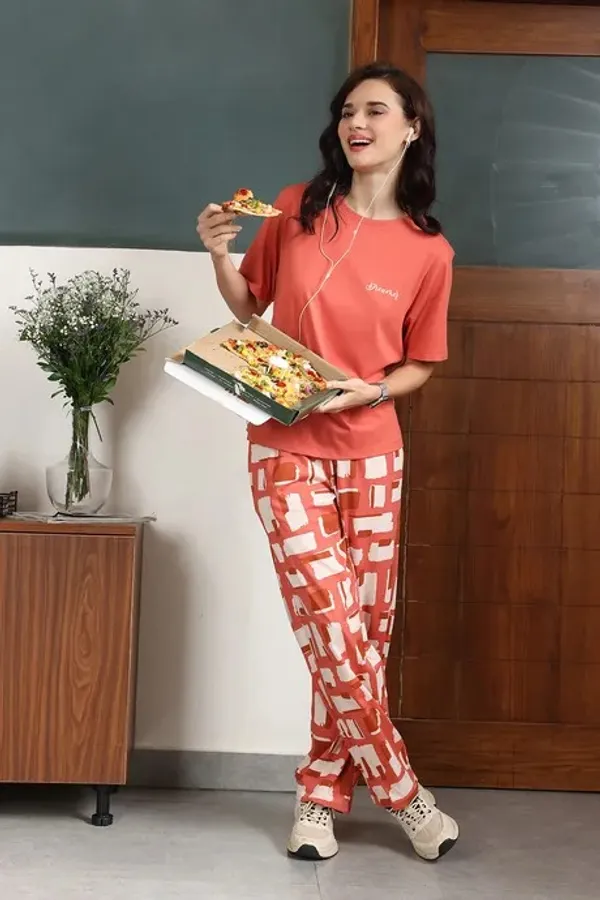 Red_Cotton_Co-Ord_Set_For_Women