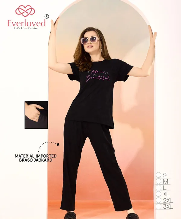 Black_Cotton_Loungewear_Set_For_Women